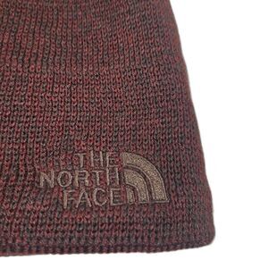 The North Face Jim Beanie With Interior Fleece Earband Coal Brown Heather NWT